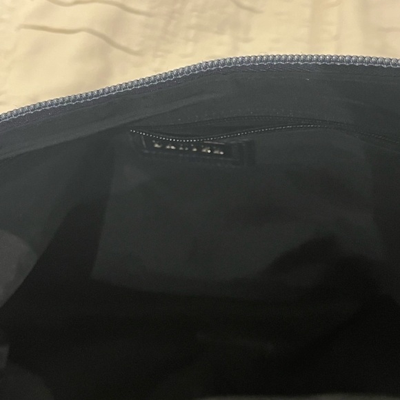 Vintage Navy Blue Danier Bucket Bag - Picture 3 of 5